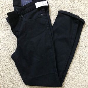 Gap black denim legging skimmer